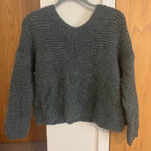Comfy Gray Baggy Sweater